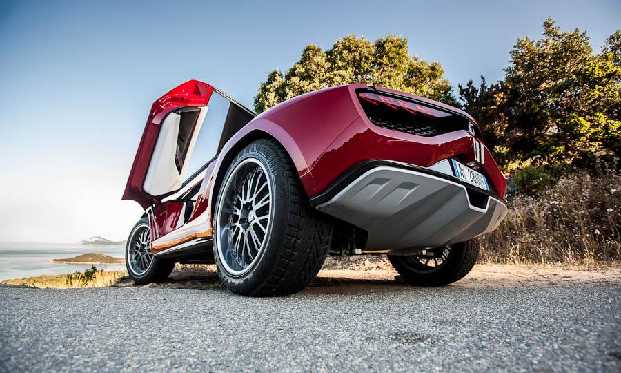 Italdesign Giugiaro Parcour, 2013  - It's a diffusery-skidplate thingy! - Photo by Davey G. Johnson.